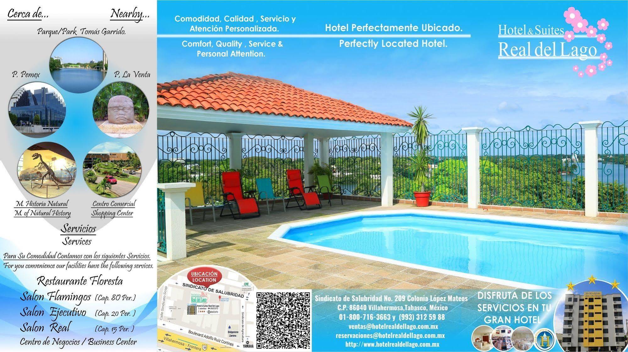 Hotel & Suites Real Del Lago Villahermosa Dış mekan fotoğraf